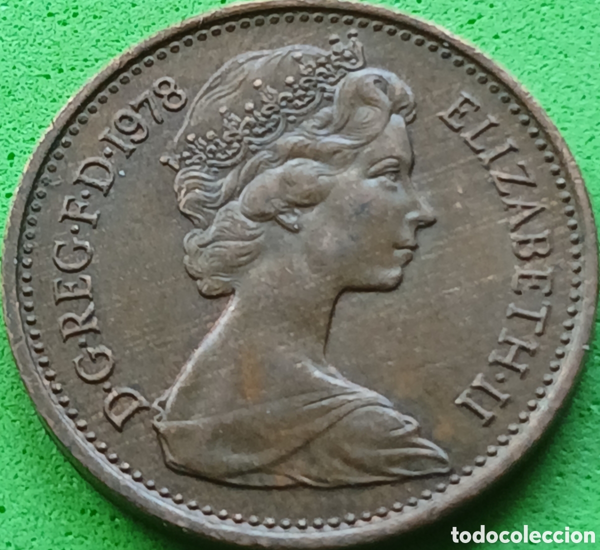 Monedas antiguas de Europa: Reino Unido 1 new penny 1978 km#915