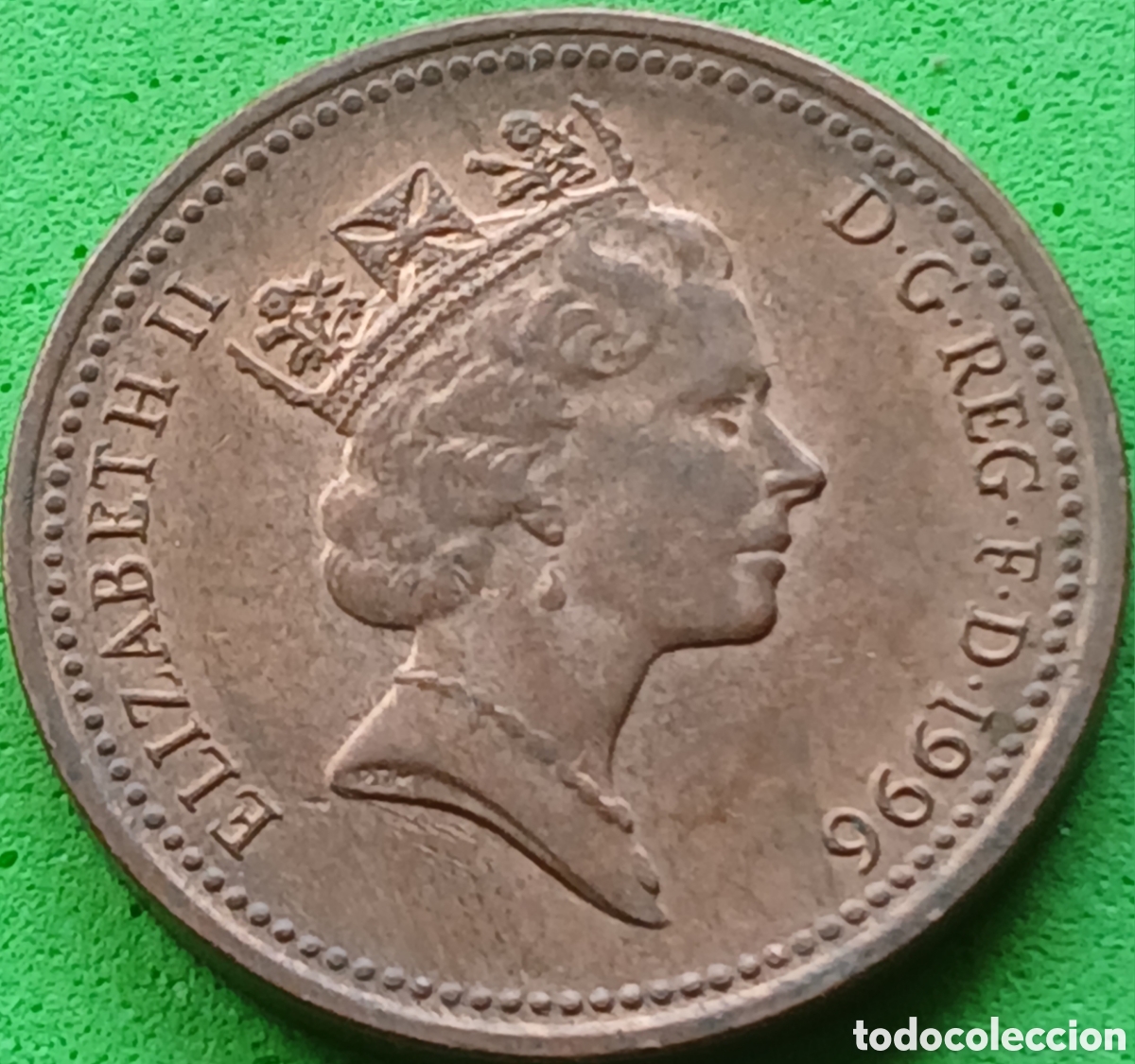 Monedas antiguas de Europa: Reino Unido one penny 1996 km#935a