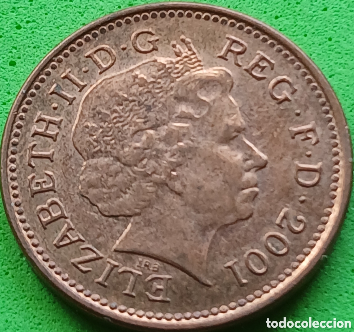 Monedas antiguas de Europa: Reino Unido one penny 2001 km#986