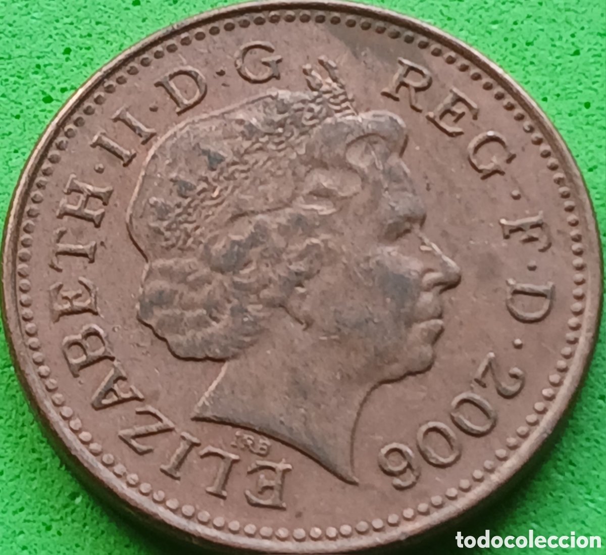 Monedas antiguas de Europa: Reino Unido one penny 2006 km#986