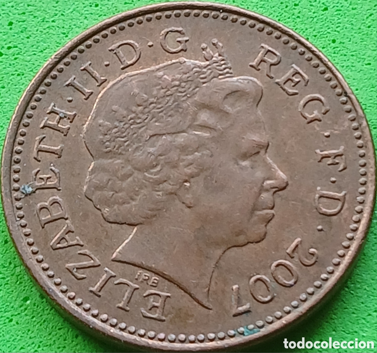 Monedas antiguas de Europa: Reino Unido one penny 2007 km#986