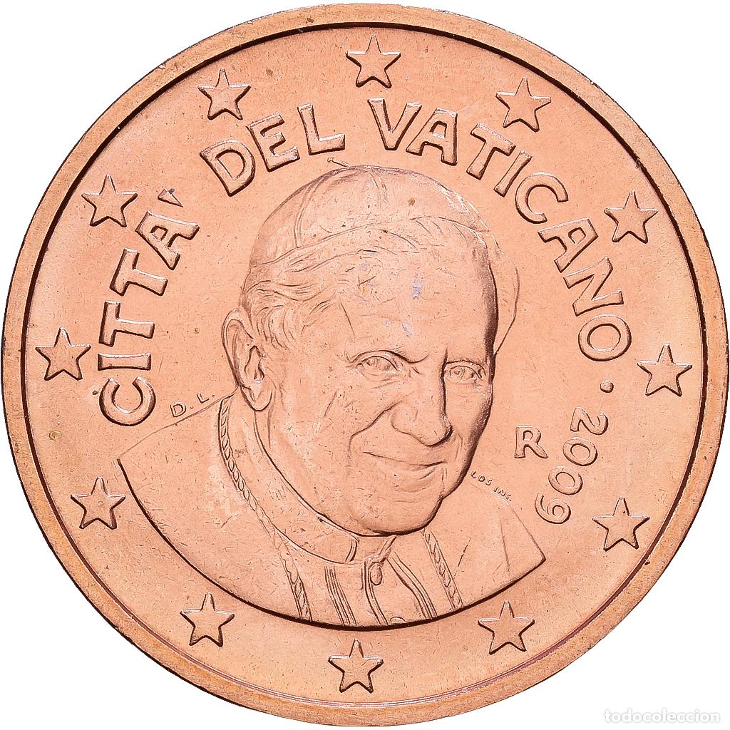 Monedas antiguas de Europa: [#1216766] CIUDAD DEL VATICANO, Pope Benedict XVI, 2 Euro Cent, 2009, Rome, Cobre chapado