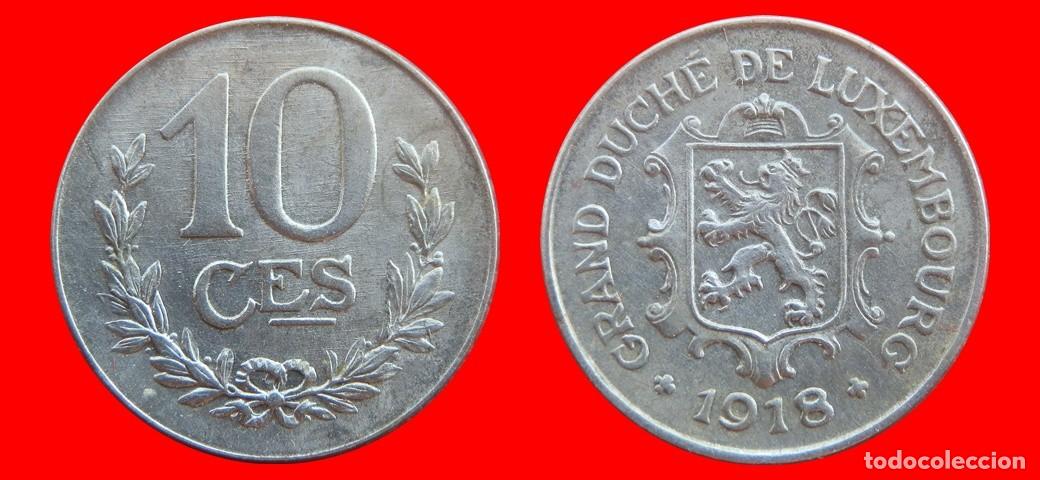 Monedas antiguas de Europa: 10 CENTIMOS 1918 LUXEMBURGO-155819