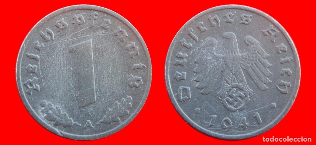 Monedas antiguas de Europa: 1 REICHSPFENNIG 1941A TERCER REICH ALEMANIA-155823