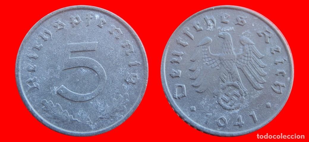 Monedas antiguas de Europa: 5 REICHSPFENNIG 1941A TERCER REICH ALEMANIA-155830