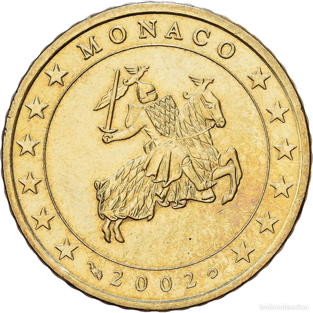 Monedas antiguas de Europa: [#1216772] M&oacute;naco, Rainier III, 50 Euro Cent, 2002, Paris, Lat&oacute;n, SC, KM:172