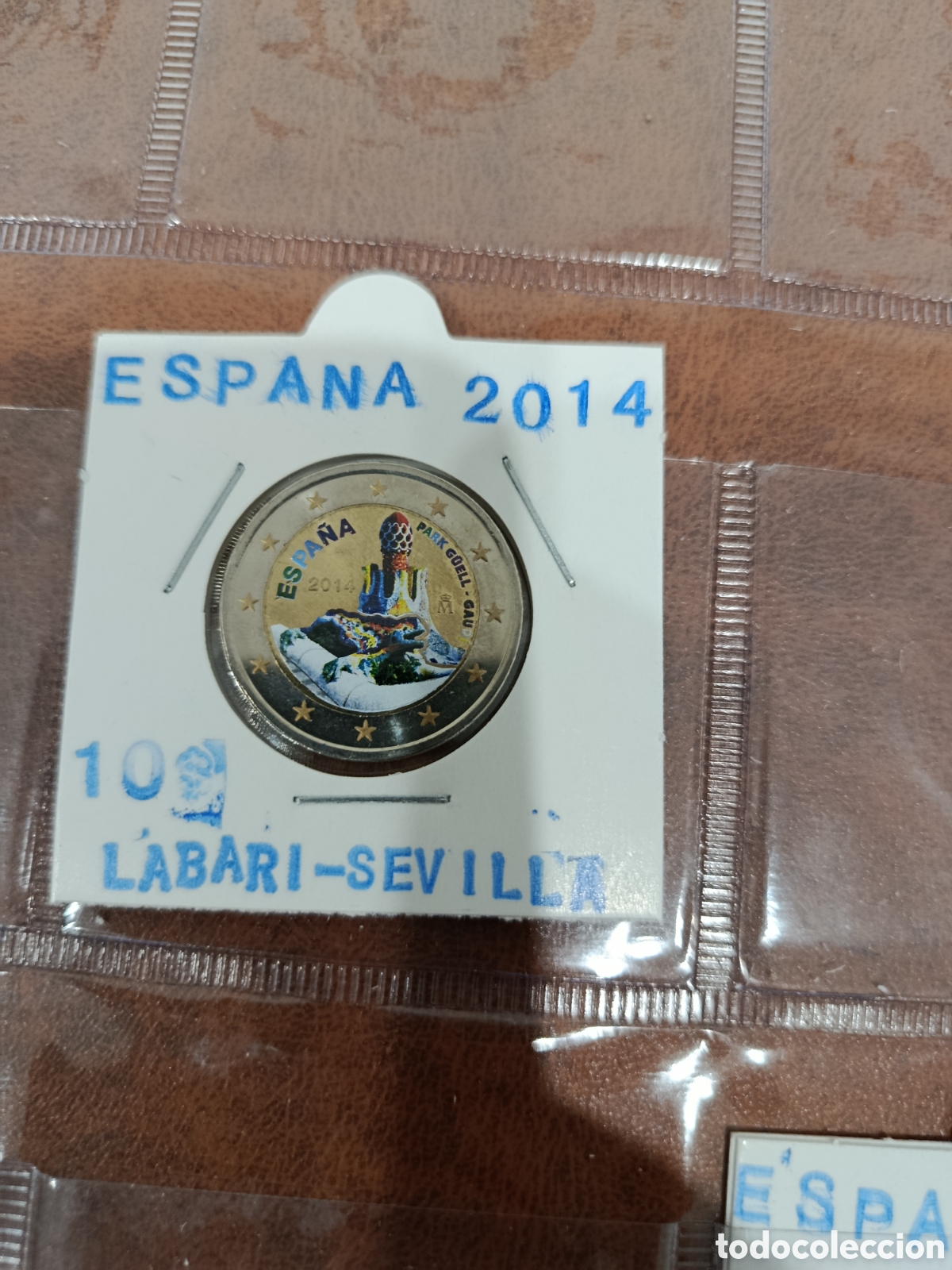 Monedas antiguas de Europa: Moneda 2 2014 euros a color