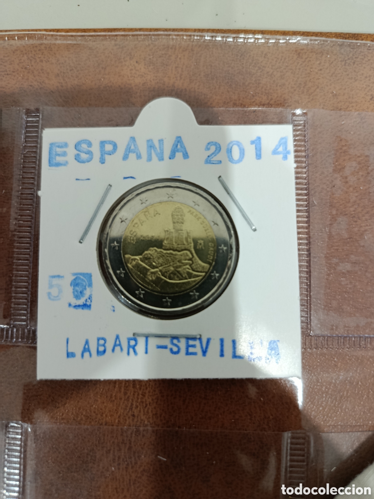 Monedas antiguas de Europa: Espa&ntilde;a 2014 parque G&uuml;ell moneda conmemorativa