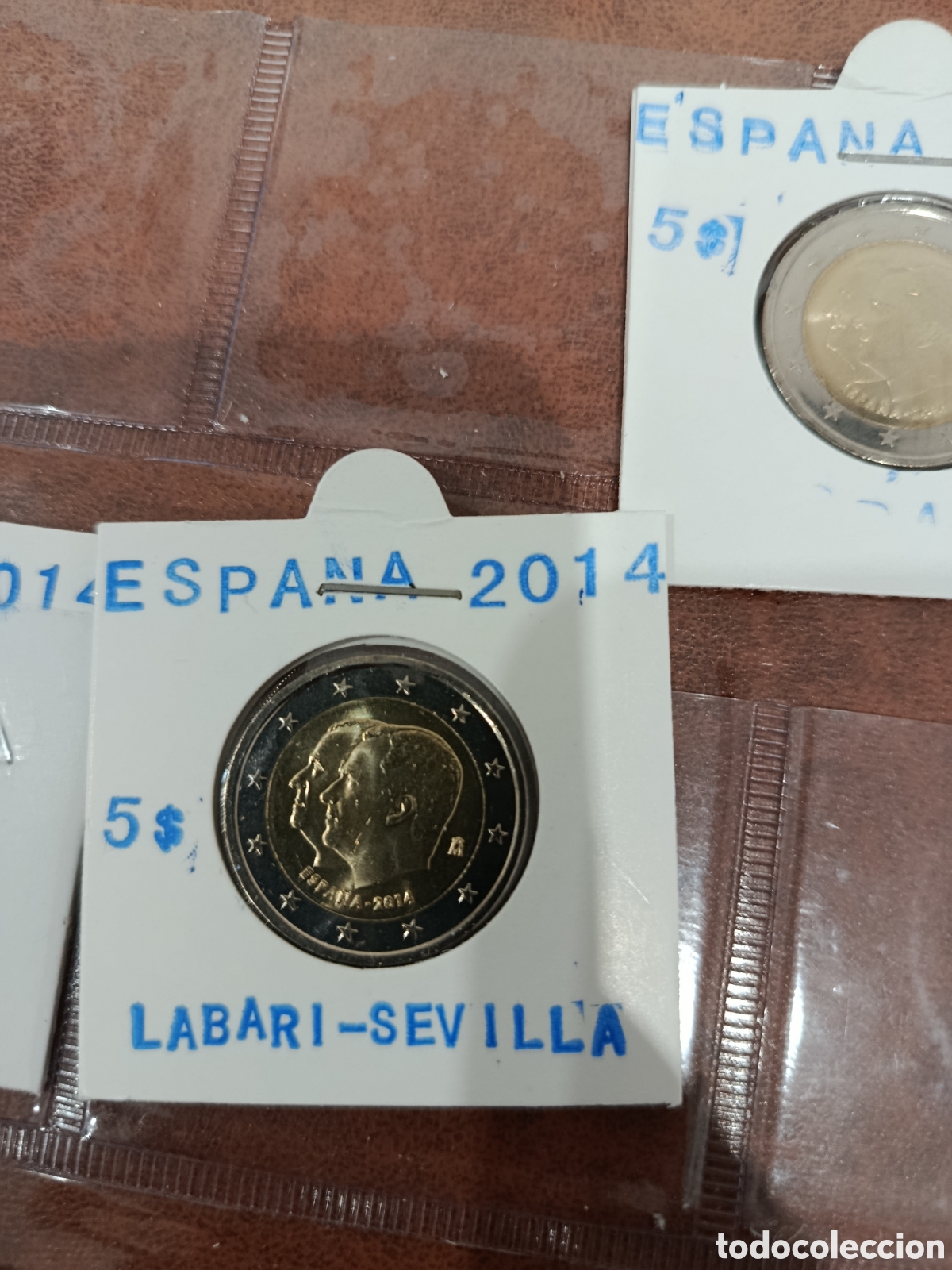 Monedas antiguas de Europa: Espa&ntilde;a 2014 cambio de trono moneda Espa&ntilde;a 2014