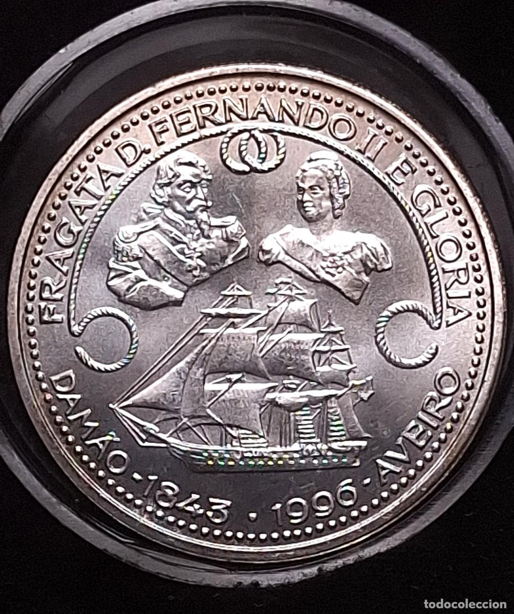 Monedas antiguas de Europa: Portugal - 1000 Escudos 1996 NUEVA - PLATA