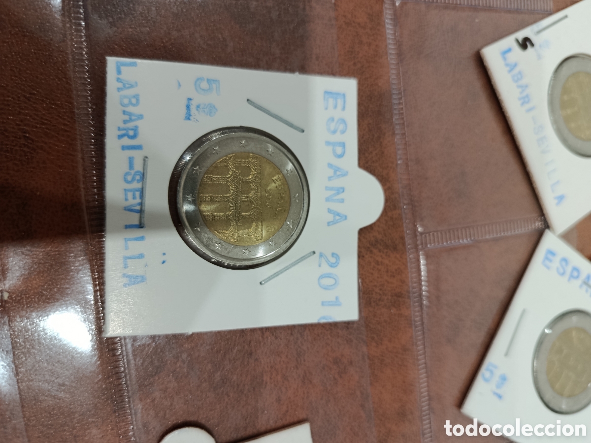 Monedas antiguas de Europa: Espa&ntilde;a 2016 acueducto de Segovia