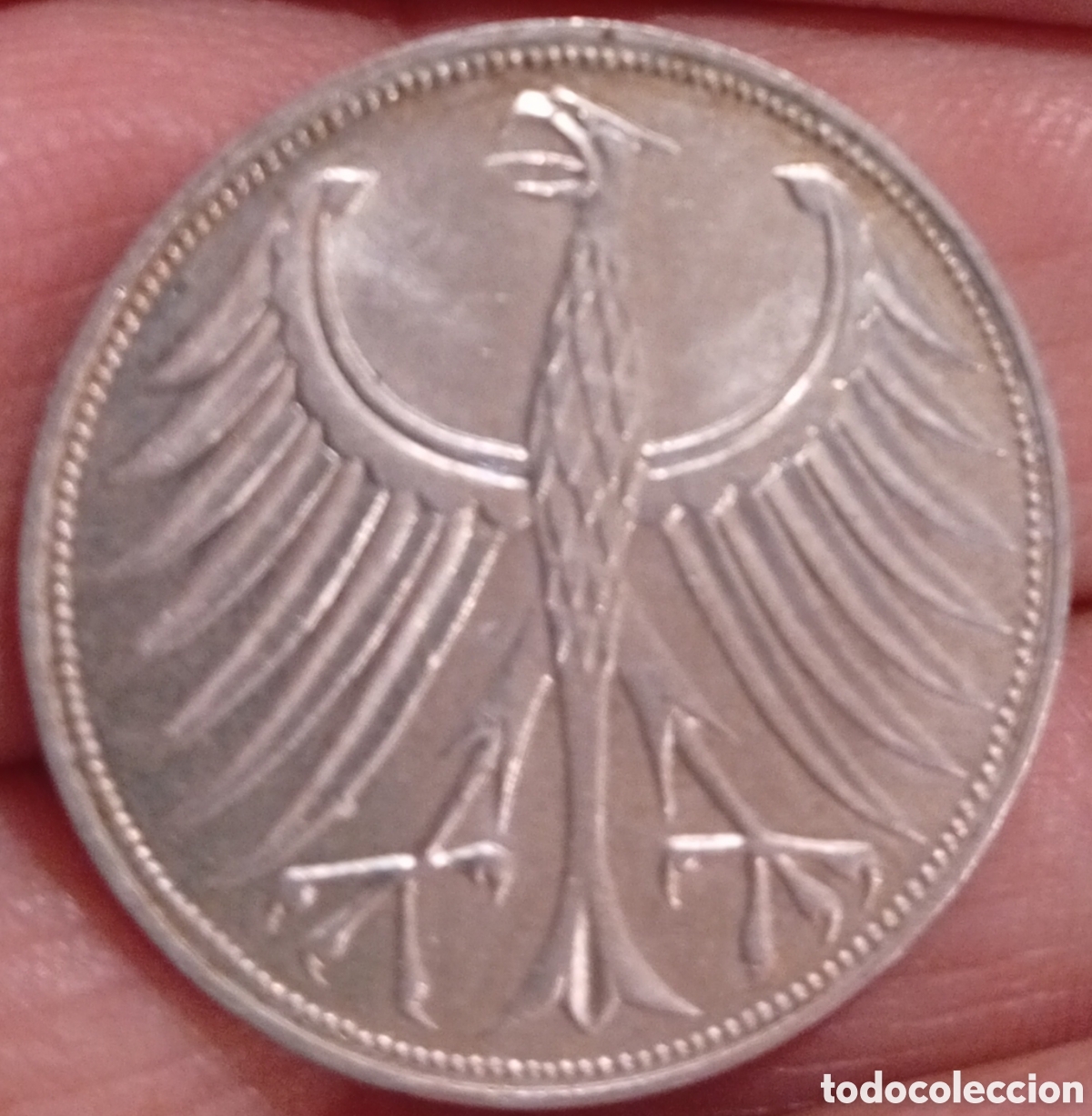 Monedas antiguas de Europa: Moneda Alemania 5 Marcos de plata