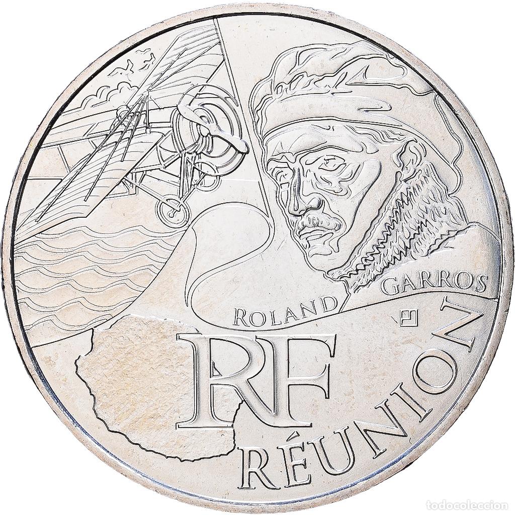 Monedas antiguas de Europa: [#1513981] Francia, 10 Euro, R&eacute;union, 2012, Paris, Plata, EBC+, KM:1885