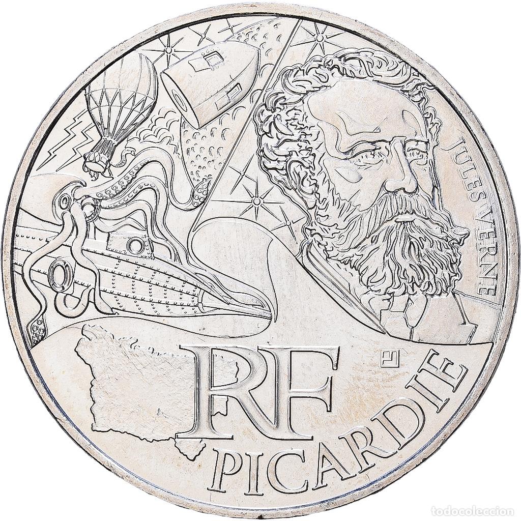 Monedas antiguas de Europa: [#1513983] Francia, 10 Euro, Picardie., 2012, Paris, Plata, EBC+, KM:1882