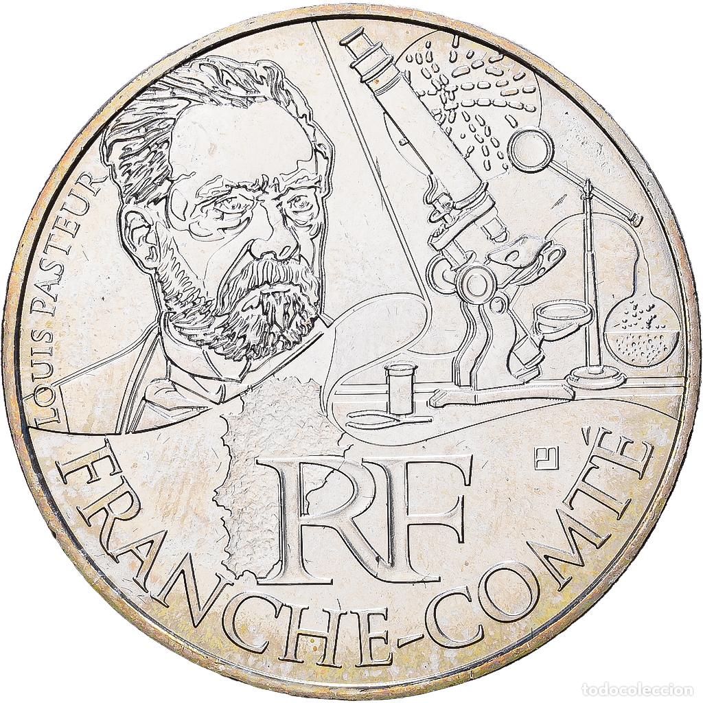 Monedas antiguas de Europa: [#1513989] Francia, 10 Euro, Franche-Comt&eacute;, 2012, Paris, Plata, EBC