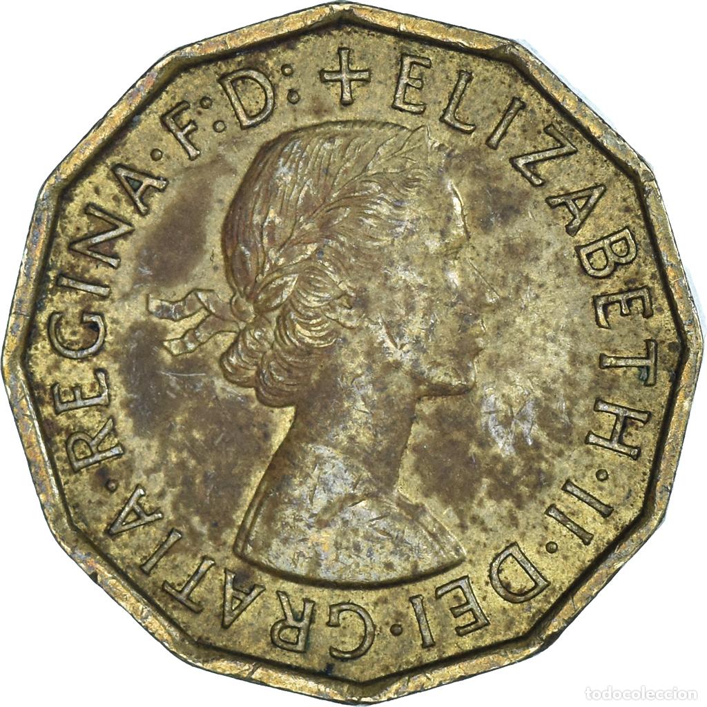 Monedas antiguas de Europa: [#1455832] Moneda, Gran Breta&ntilde;a, 6 Pence, 1965
