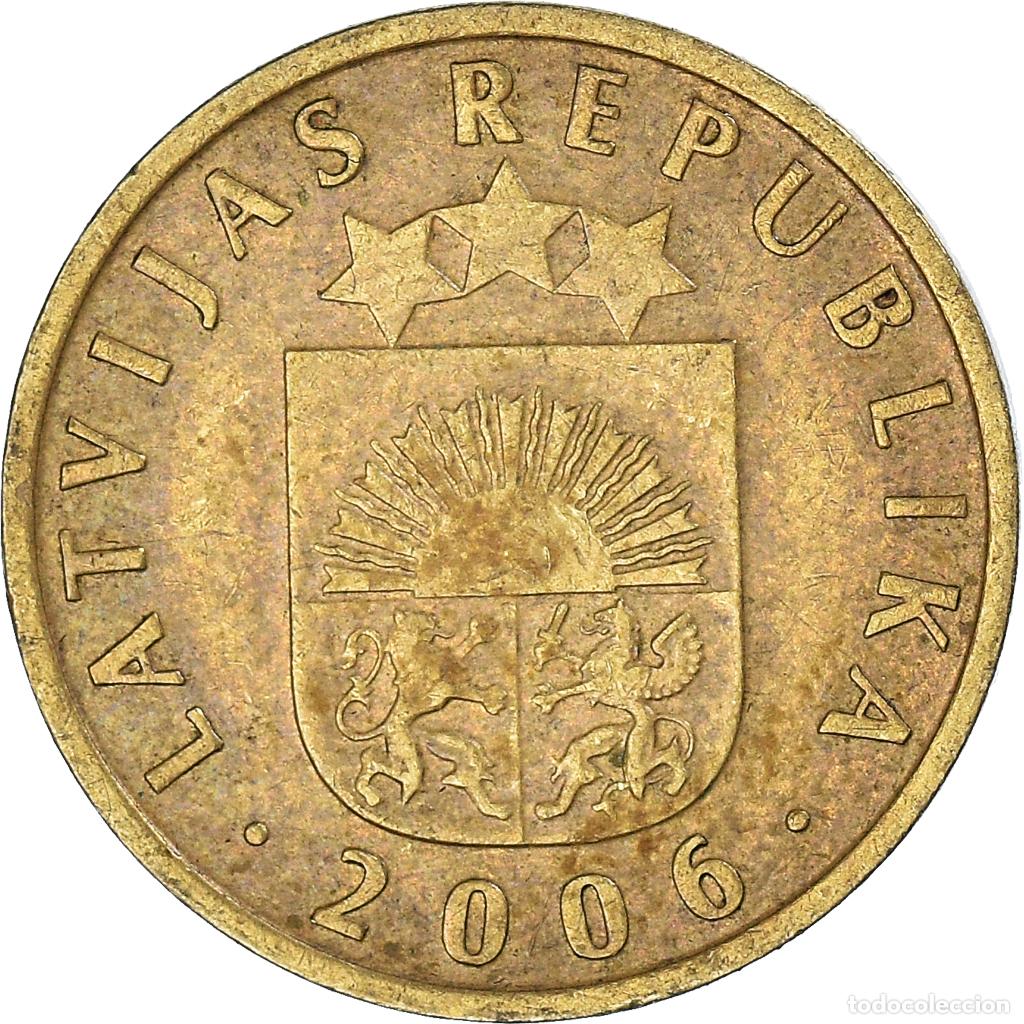 Monedas antiguas de Europa: [#1094467] Moneda, Letonia, 5 Santimi, 2006