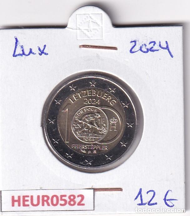 Monedas antiguas de Europa: HEUR0582 MONEDA LUXEMBURGO 2 EUROS 2024 (Monedas francos luxemburgueses)