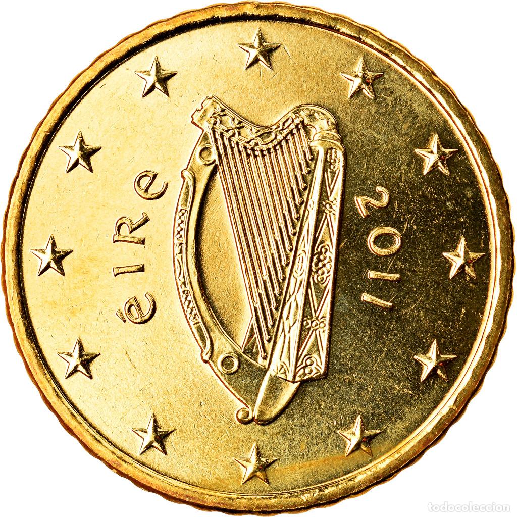 Monedas antiguas de Europa: [#792696] REP&Uacute;BLICA DE IRLANDA, 50 Euro Cent, 2011, BU, FDC, Lat&oacute;n, KM:49