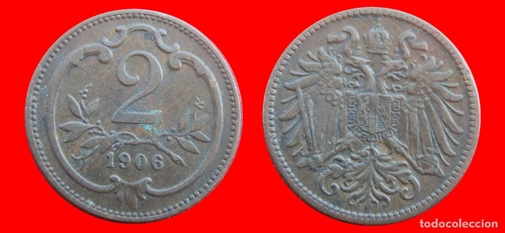 Monedas antiguas de Europa: 2 HELLER 1906 AUSTRIA-155842