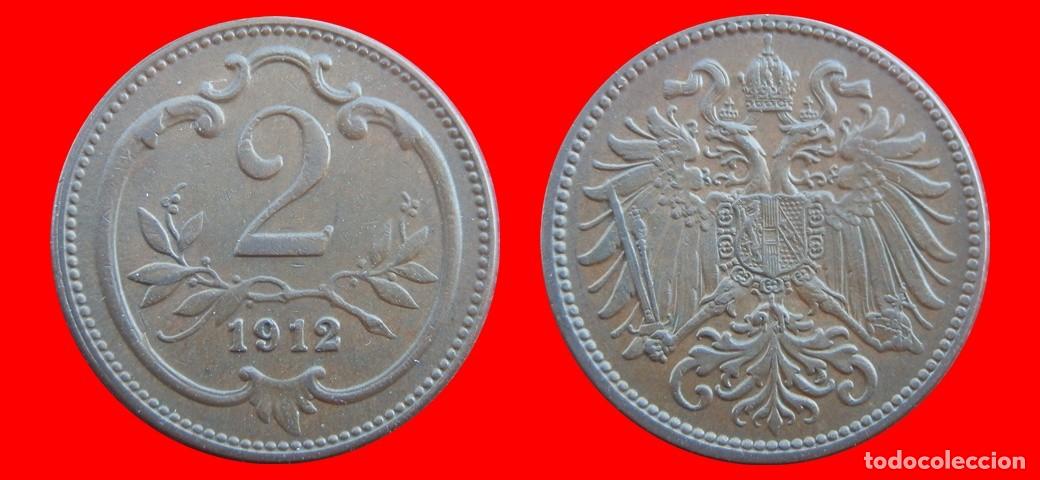 Monedas antiguas de Europa: 2 HELLER 1912 AUSTRIA-155847