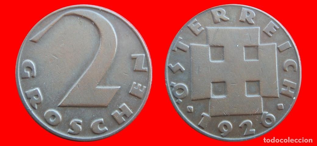 Monedas antiguas de Europa: 2 GROSCHEN 1926 AUSTRIA-155858