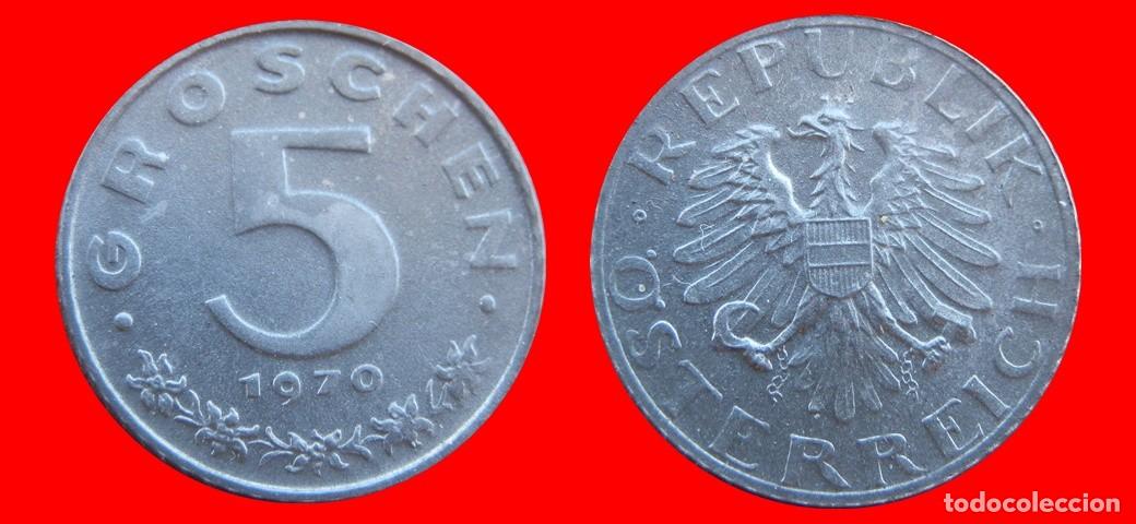 Monedas antiguas de Europa: 5 GROSCHEN 1970 AUSTRIA-155868