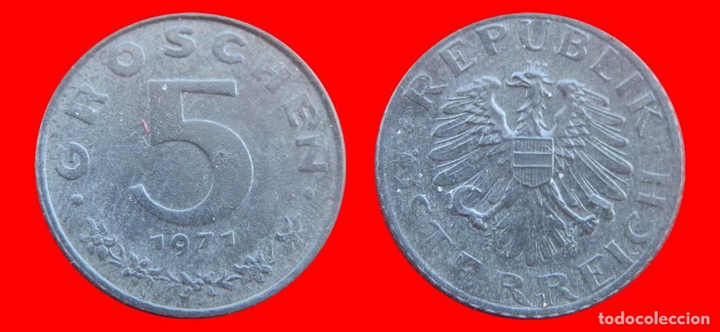 Monedas antiguas de Europa: 5 GROSCHEN 1971 AUSTRIA-155869