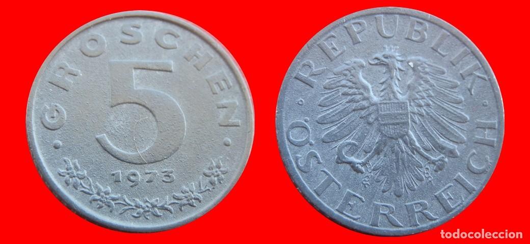 Monedas antiguas de Europa: 5 GROSCHEN 1973 AUSTRIA-155870