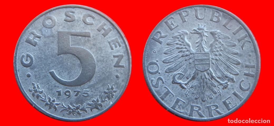 Monedas antiguas de Europa: 5 GROSCHEN 1975 AUSTRIA-155871