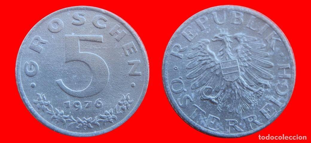 Monedas antiguas de Europa: 5 GROSCHEN 1976 AUSTRIA-155872