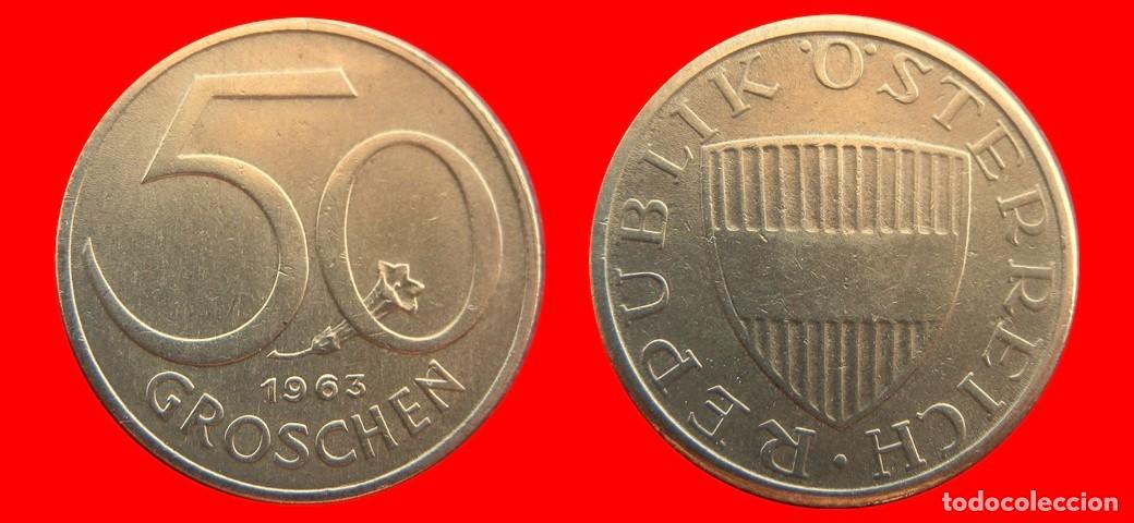 Monedas antiguas de Europa: 50 GROSCHEN 1963 AUSTRIA-155877