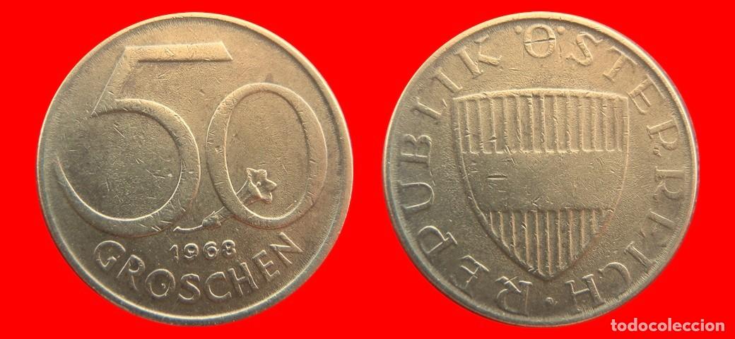 Monedas antiguas de Europa: 50 GROSCHEN 1968 AUSTRIA-155879