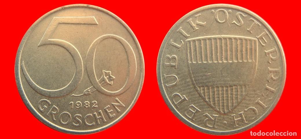 Monedas antiguas de Europa: 50 GROSCHEN 1982 AUSTRIA-155887