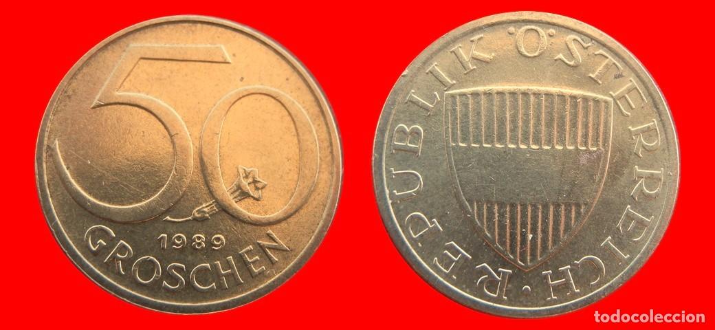 Monedas antiguas de Europa: 50 GROSCHEN 1989 AUSTRIA-155890