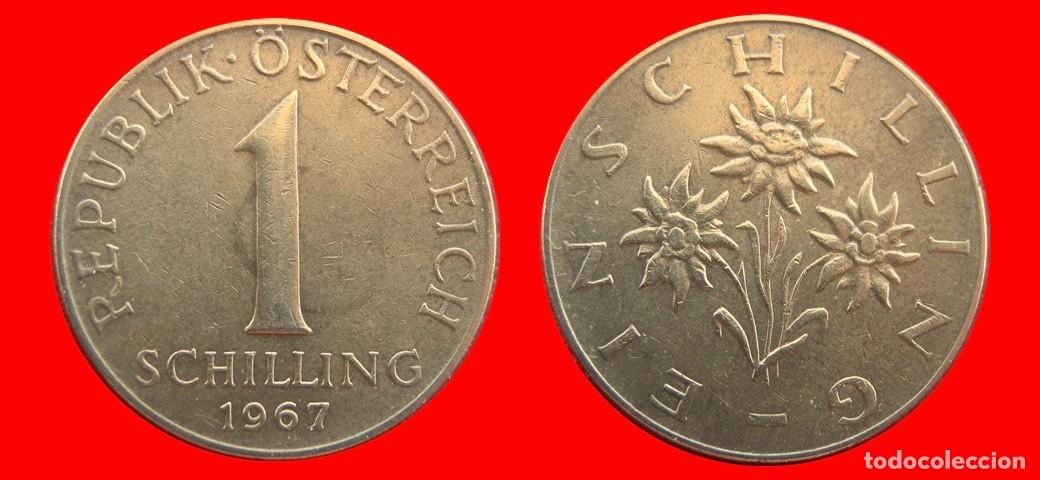 Monedas antiguas de Europa: 1 CHELIN SCHILLING 1967 AUSTRIA-155896