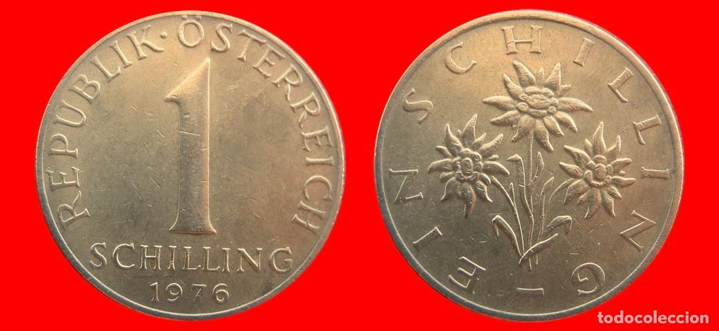 Monedas antiguas de Europa: 1 CHELIN SCHILLING 1976 AUSTRIA-155897