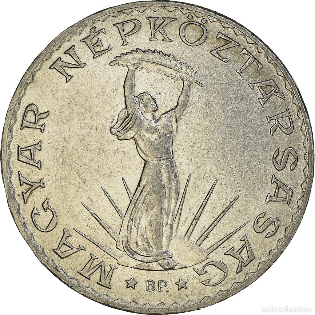 Monedas antiguas de Europa: [#955314] Moneda, Hungr&iacute;a, 10 Forint, 1979, Budapest, MBC, N&iacute;quel, KM:595