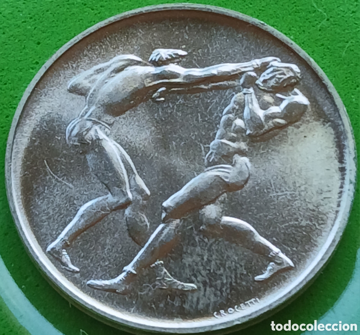 Monedas antiguas de Europa: San Marino 500 liras 1980 km#110 XXII Juegos Ol&iacute;mpicos de Verano/ plata.
