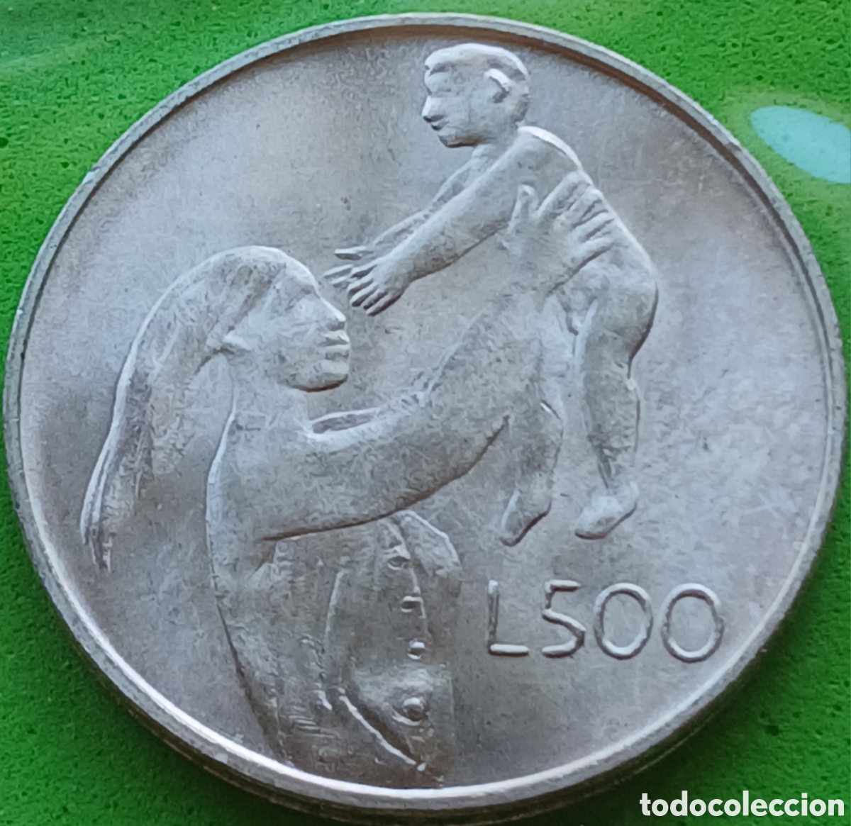Monedas antiguas de Europa: San Marino 500 liras 1972 km#21 plata