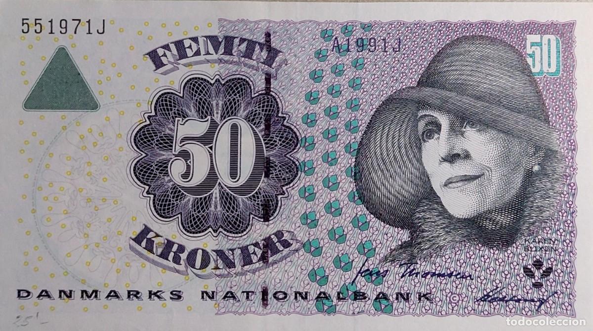 Monedas antiguas de Europa: LOTE DE 3 BILLETES ( DINAMARCA ) MISMA SERIE 1997/99 SIN CIRCULAR/ VF/UNC.