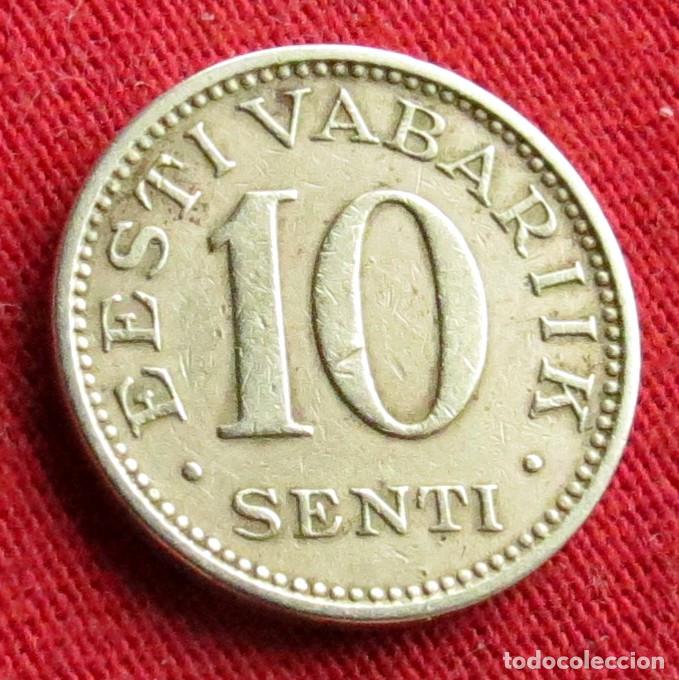 Monedas antiguas de Europa: Estonia 10 senti 1931 #3