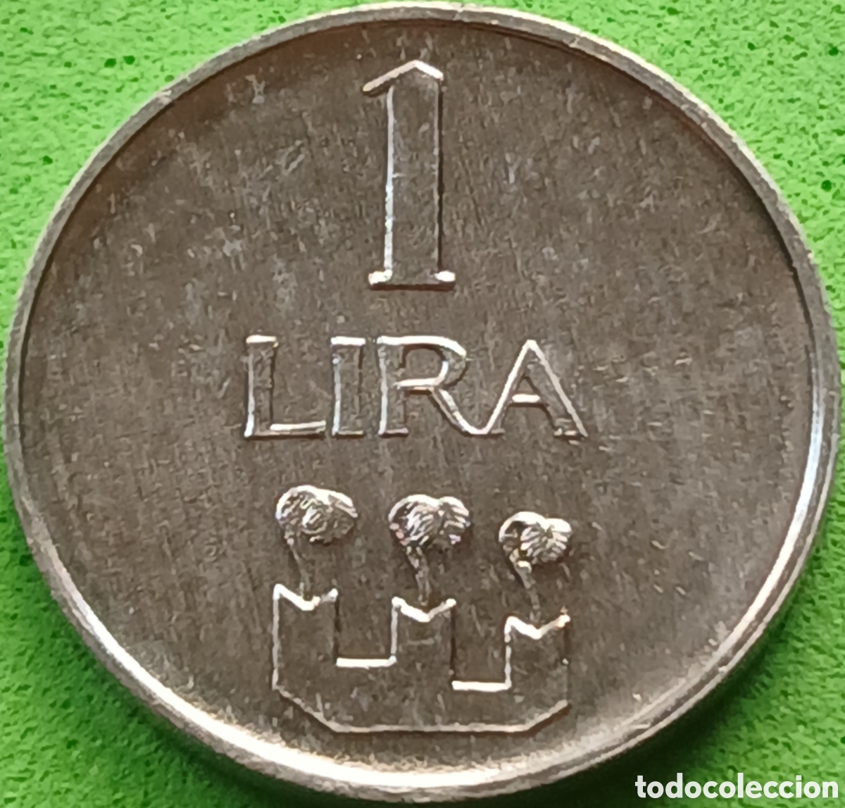 Monedas antiguas de Europa: San Marino 1 lira 1972 km#14