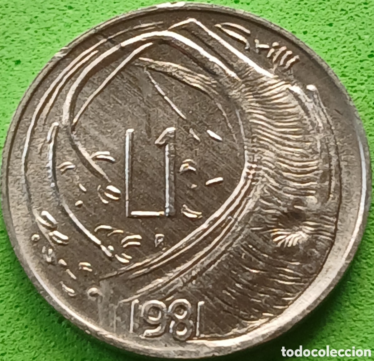 Monedas antiguas de Europa: San Marino 1 lira 1981 km#116 Paz
