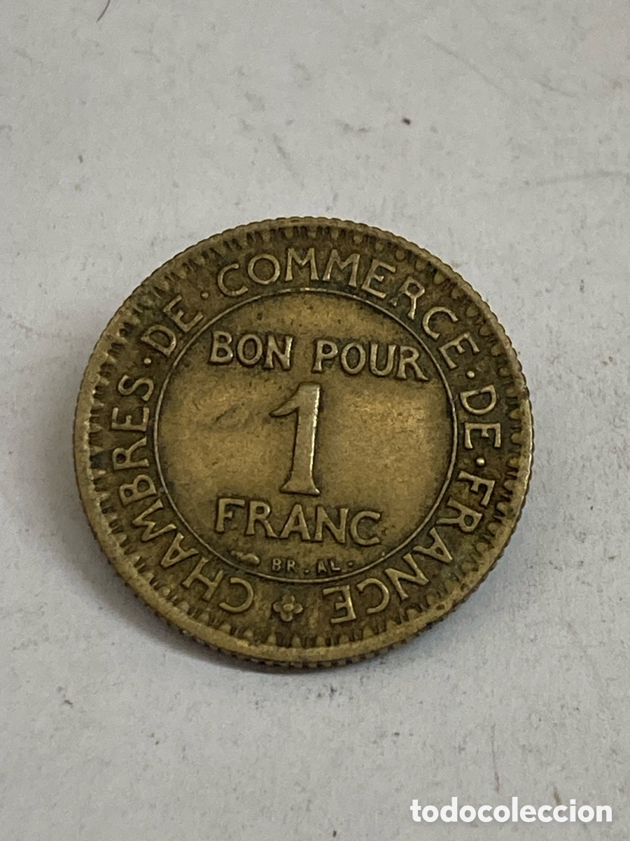 Monedas antiguas de Europa: Moneda 1 Franc 1928 L23