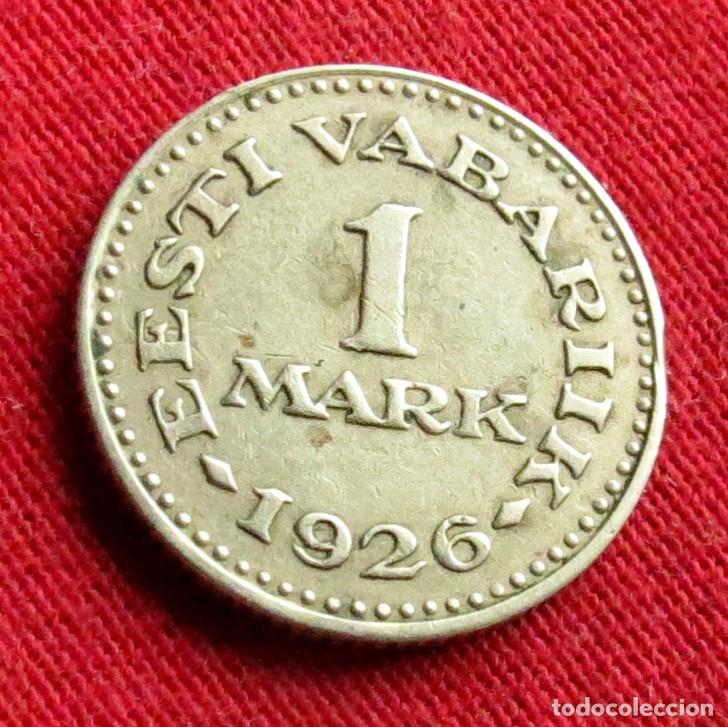 Monedas antiguas de Europa: Estonia 1 mark 1926 .