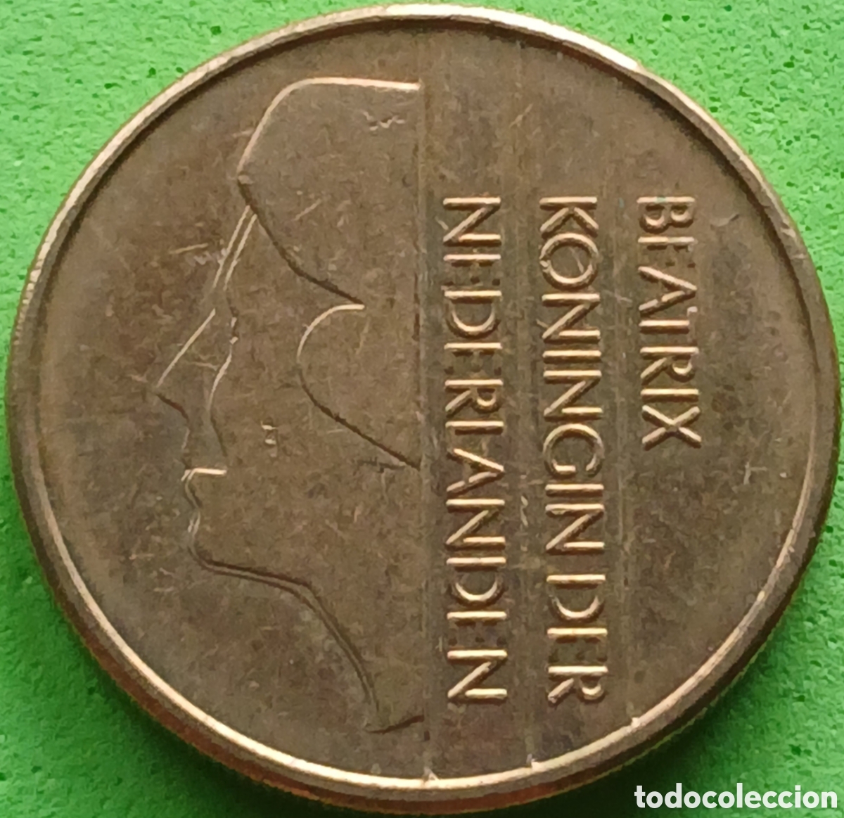 Monedas antiguas de Europa: Pa&iacute;ses Bajos 5 gulden 1990 km#210