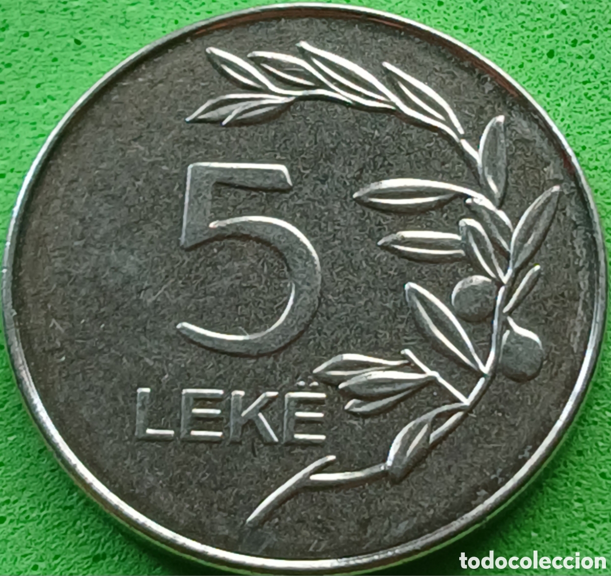 Monedas antiguas de Europa: Albania 5 leke 2023 km#76 poco com&uacute;n!!