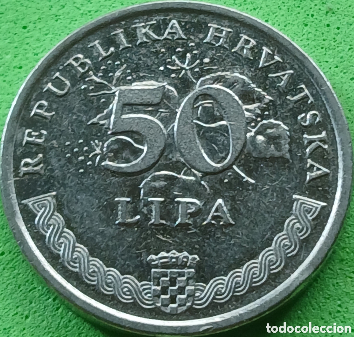 Monedas antiguas de Europa: Croacia 50 lipa 2002 km#19