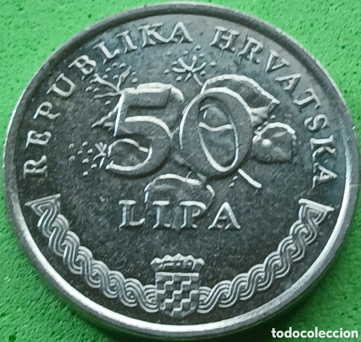 Monedas antiguas de Europa: Croacia 50 lipa 2011 km#8